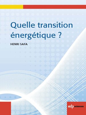 cover image of Quelle transition énergétique